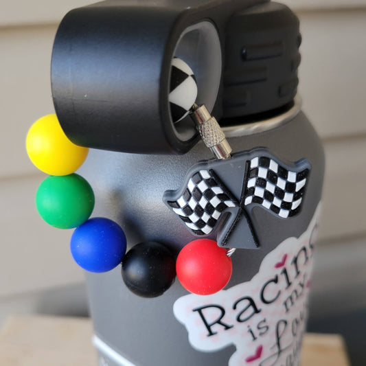 Tumbler Charm Key Ring
