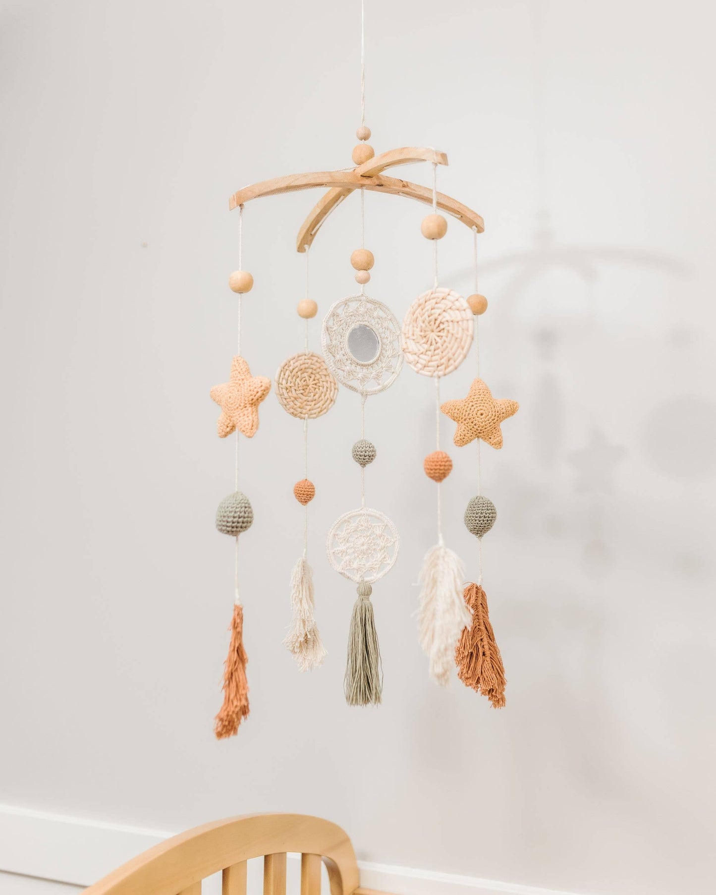 Willow Leaf Nursery Ceiling Hanging Decor