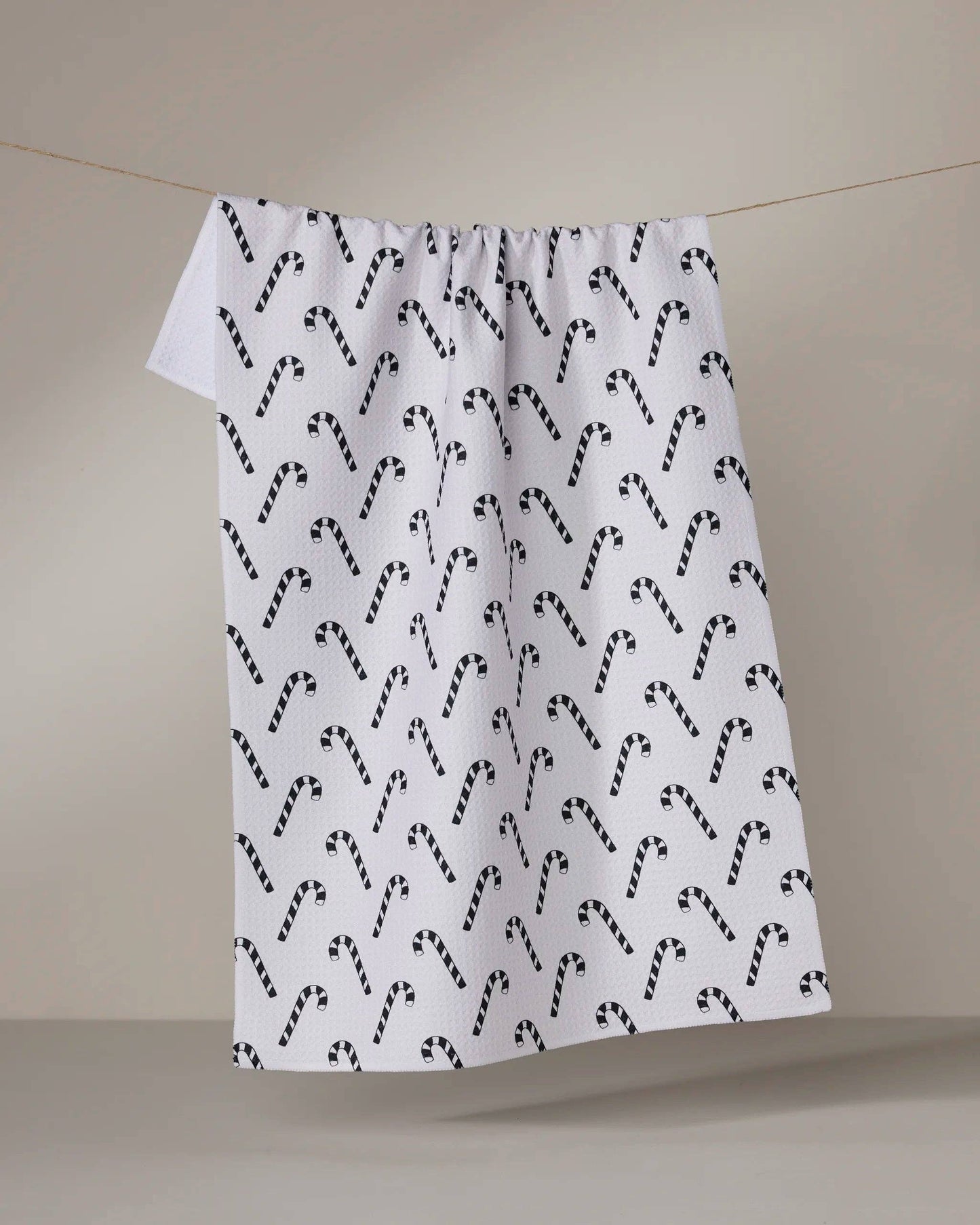 Geometry - Peppermint Pop Tea Towel