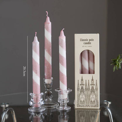 Velas Meta - 3 velas aromáticas navideñas de estilo nórdico de 20 cm