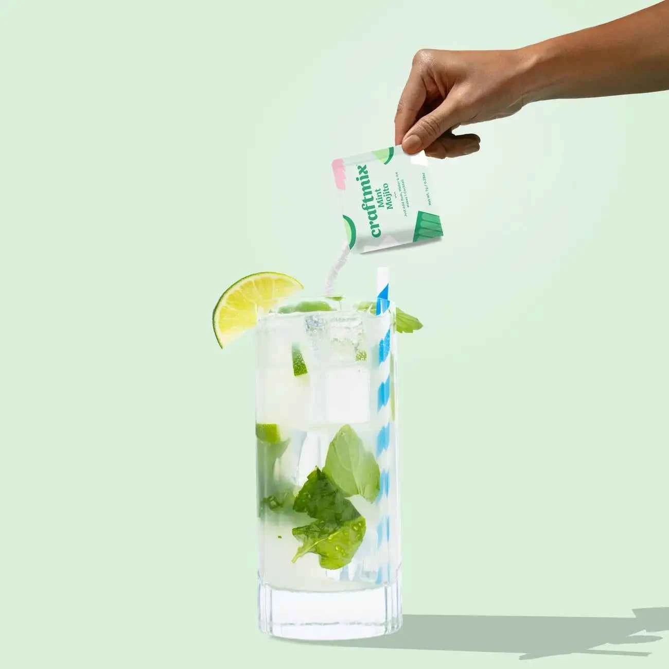 Craftmix - Mint Mojito Cocktail / Mocktail Mixer - 24ct Caddy