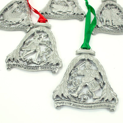 12 Days of Christmas Ornament Set