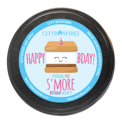 City Bonfires - Portable Fire Pits - City Bonfire - Happy Birthday Edition