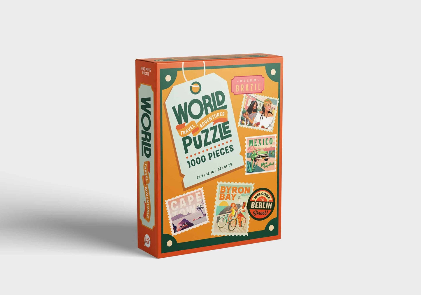 World Travel Adventures: 1000-Piece Puzzle