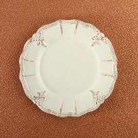 Fleur-Di-Lis Ceramic Plate