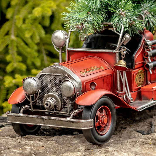 1930's Vintage Style Fire Truck with Open Cab
