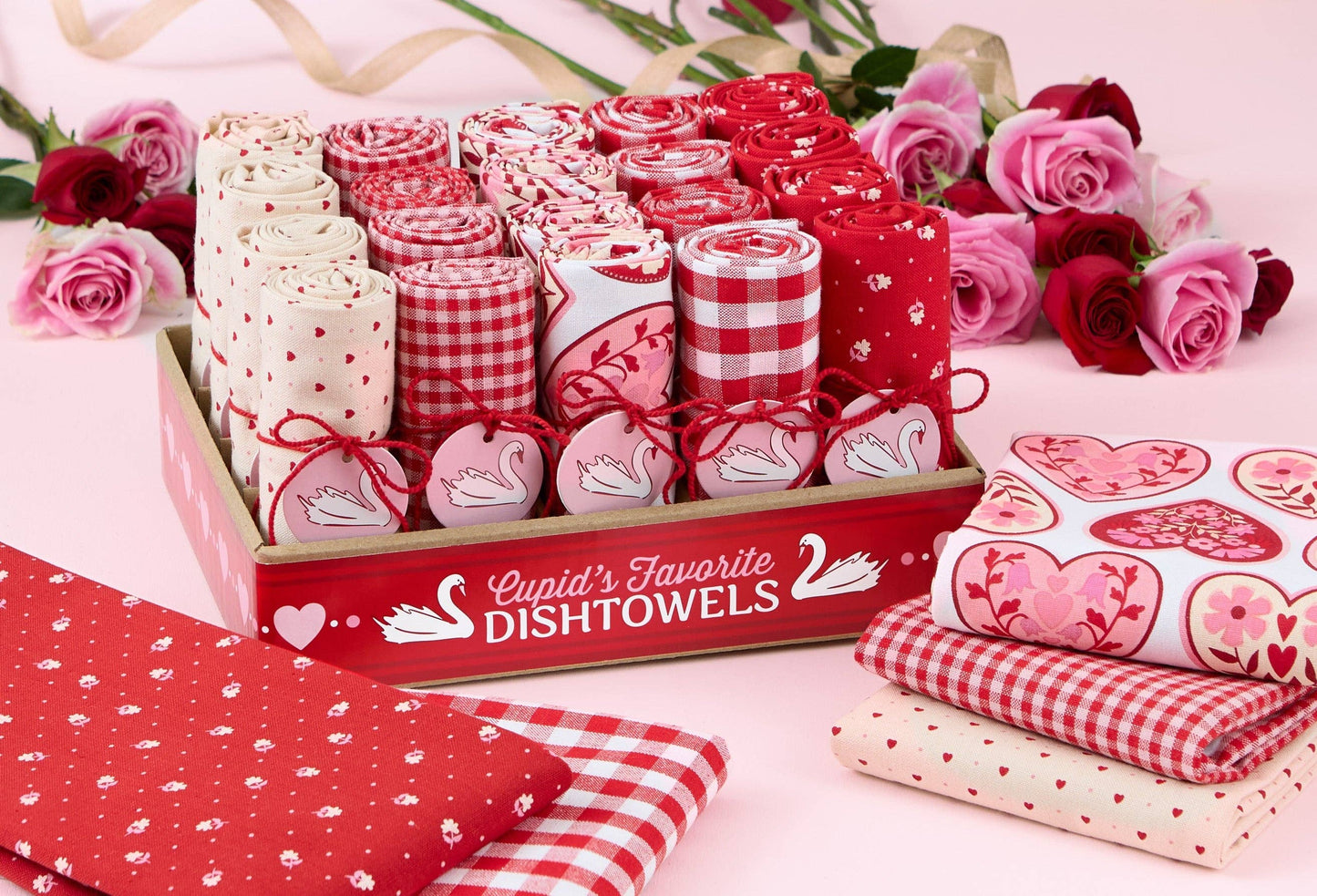 Cupid's Favorite Assorted Dishtowels- assorted-sold seperatly
