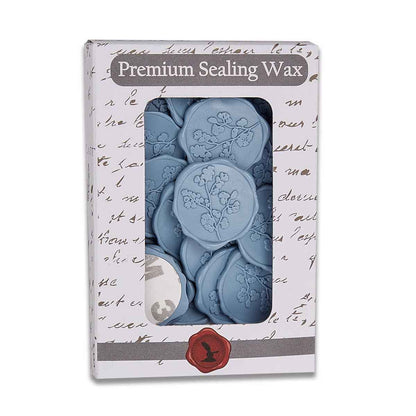 Maidenhair Adhesive Wax Seal Stickers 1 1/4" - 25 Pk