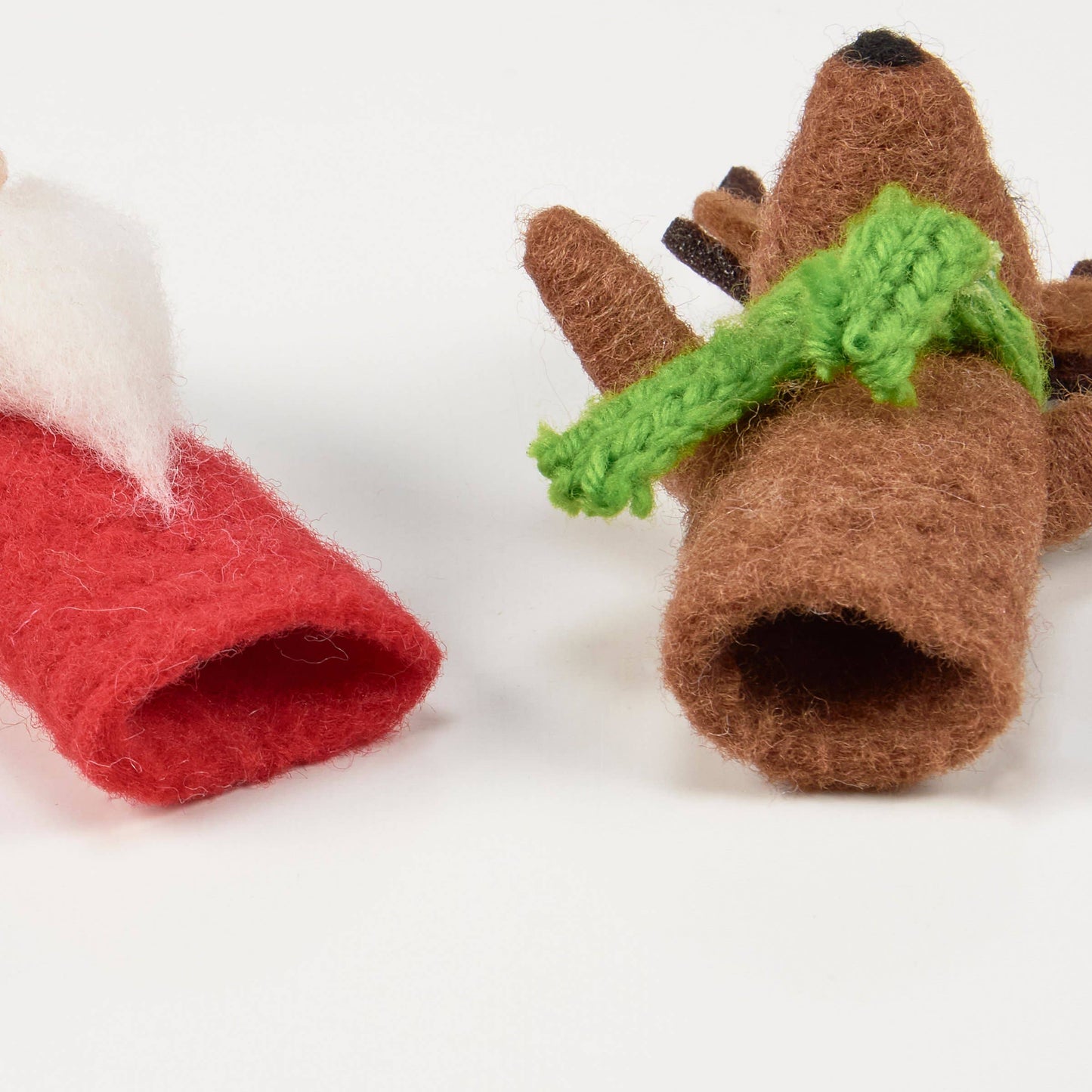 Christmas Finger Puppets Critter Set OF 3