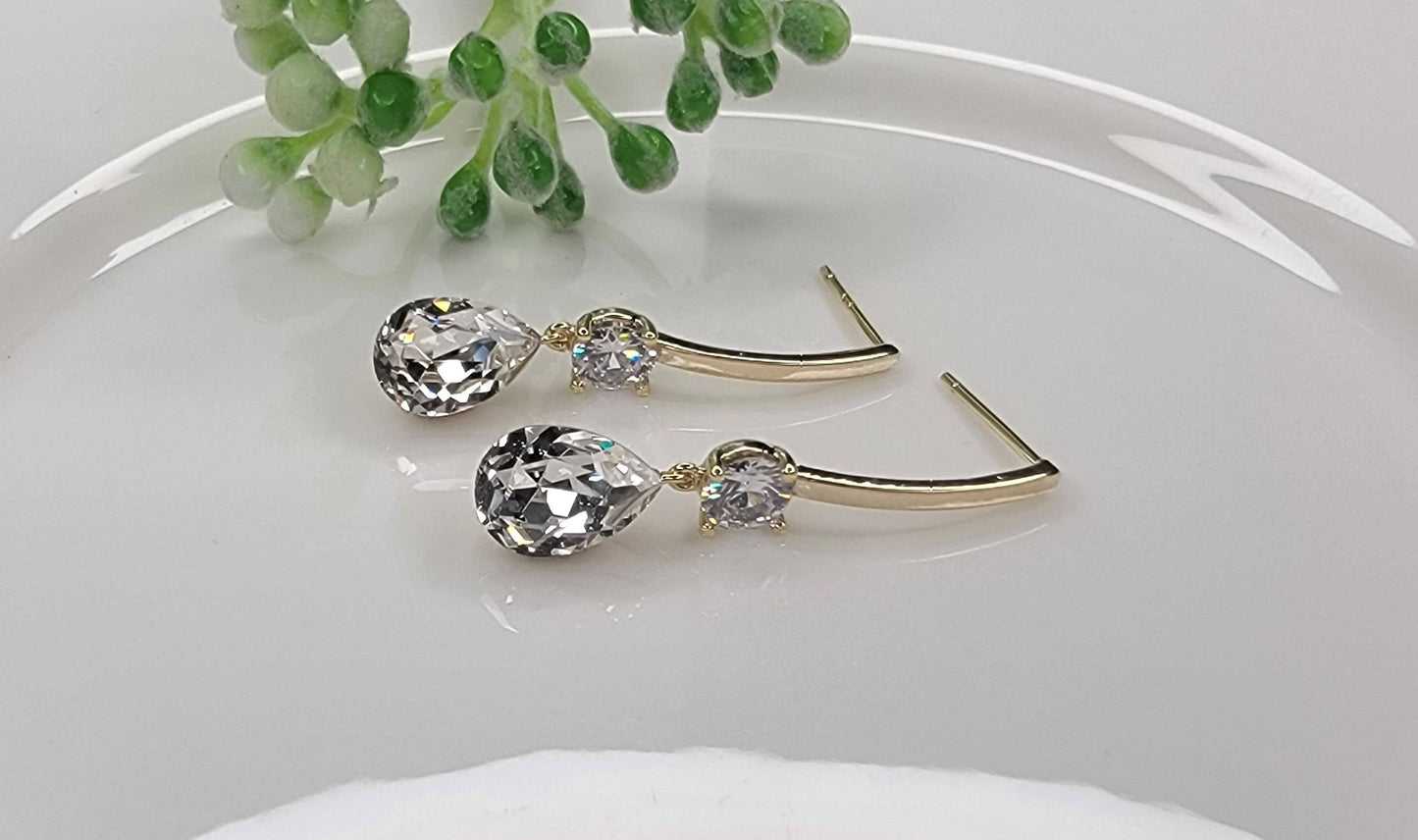 Swarovski Elements Dangle Earring