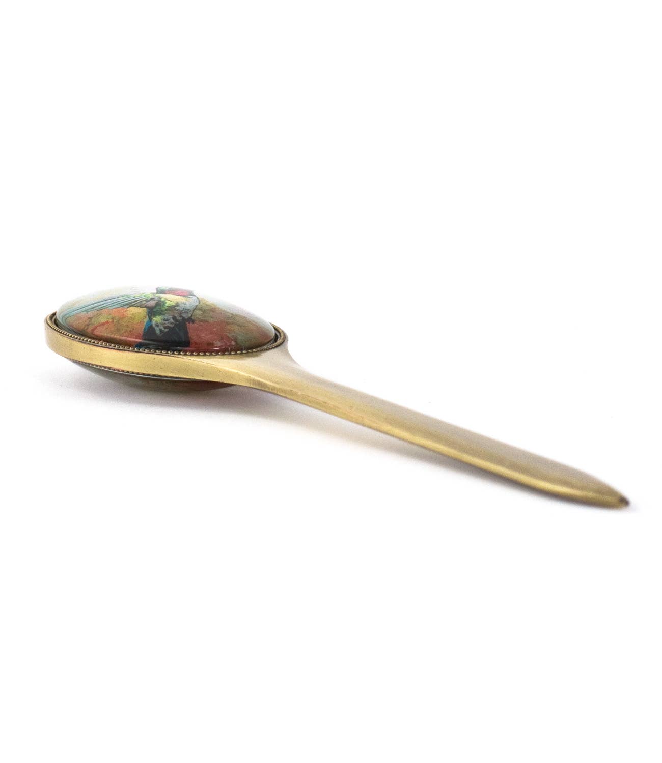 Vintage Red throated hummingbird  Letter Opener