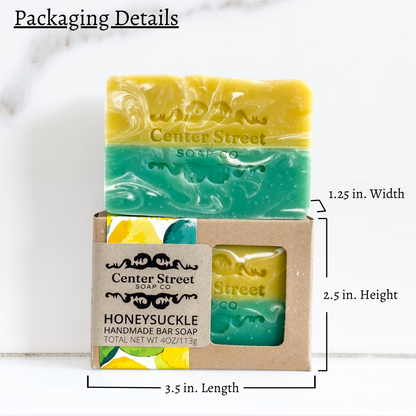 Honeysuckle Spring Handmade Soap Bar - 4oz