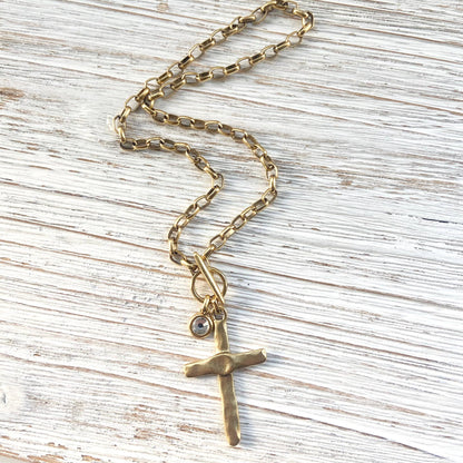Cross religious inspirational handmade jewelry