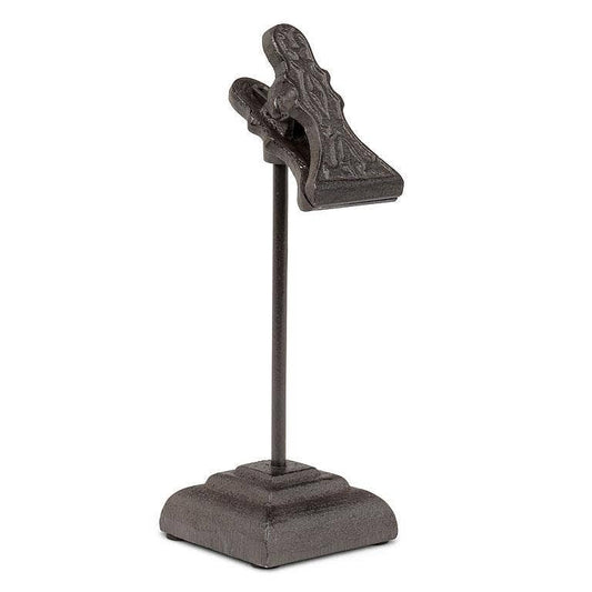 Table Note Clip-Brown-7"H