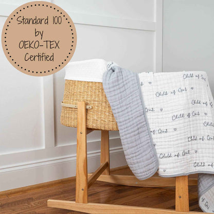 LollyBanks - Child Of God Baby Toddler Muslin Blanket