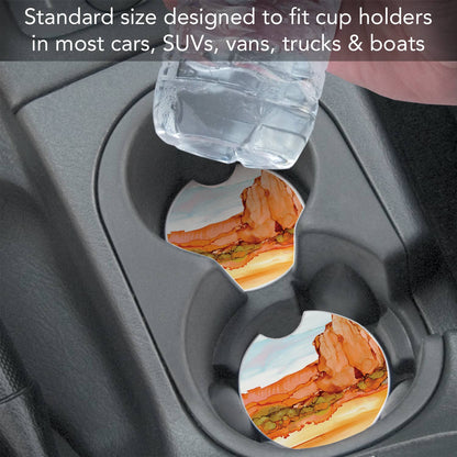 Desertscap 1 Pack Absorbent Stone Car Coaster