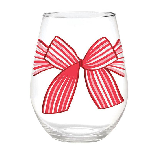 Jumbo Wine Glass Bow