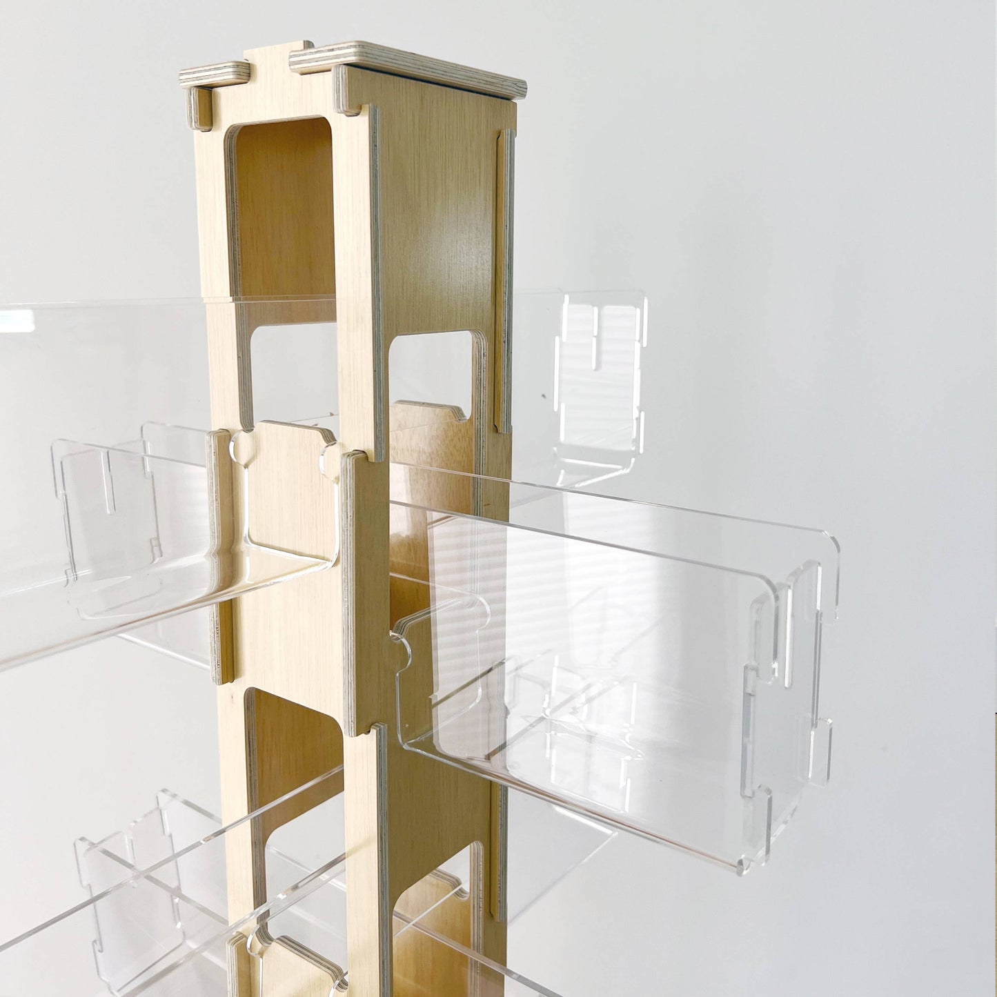 Greeting Card Display Spinner Rack