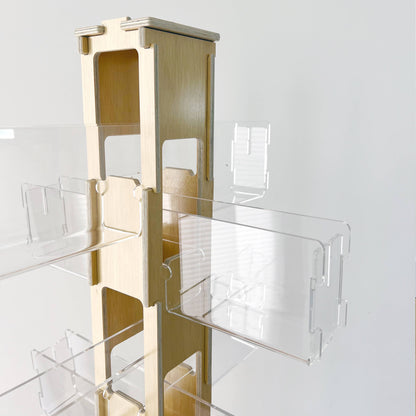 Greeting Card Display Spinner Rack