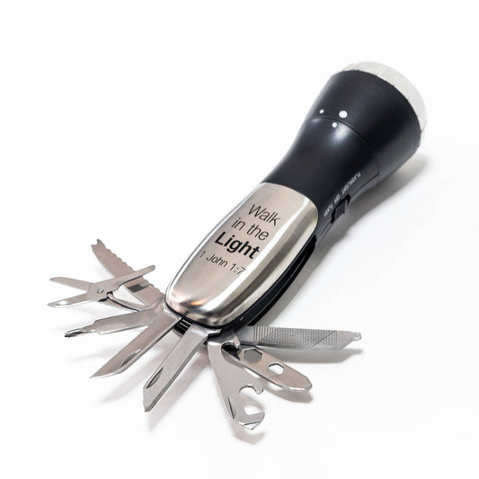 Divinity Boutique - Man of God: 10 Function Flashlight Survival Tool