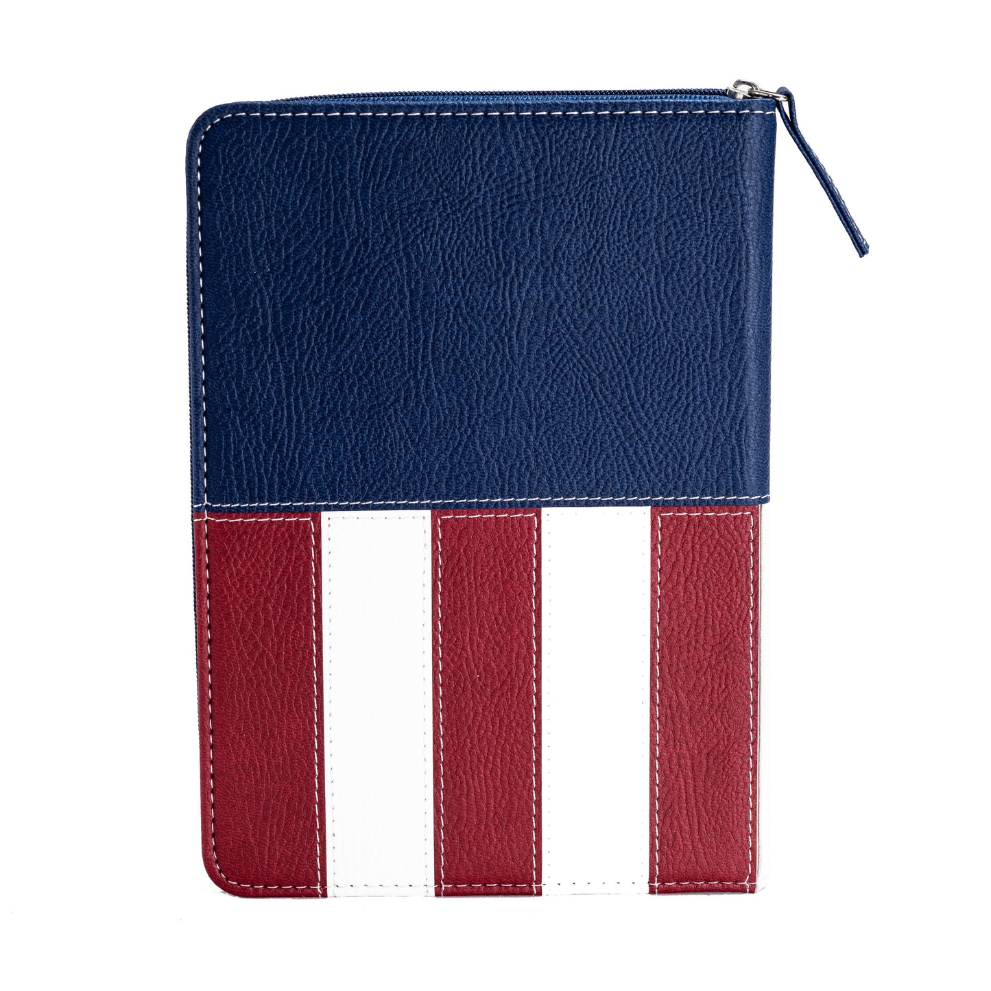 Zippered Journal: US Flag Stand Firm 1 Corinthians 15:58