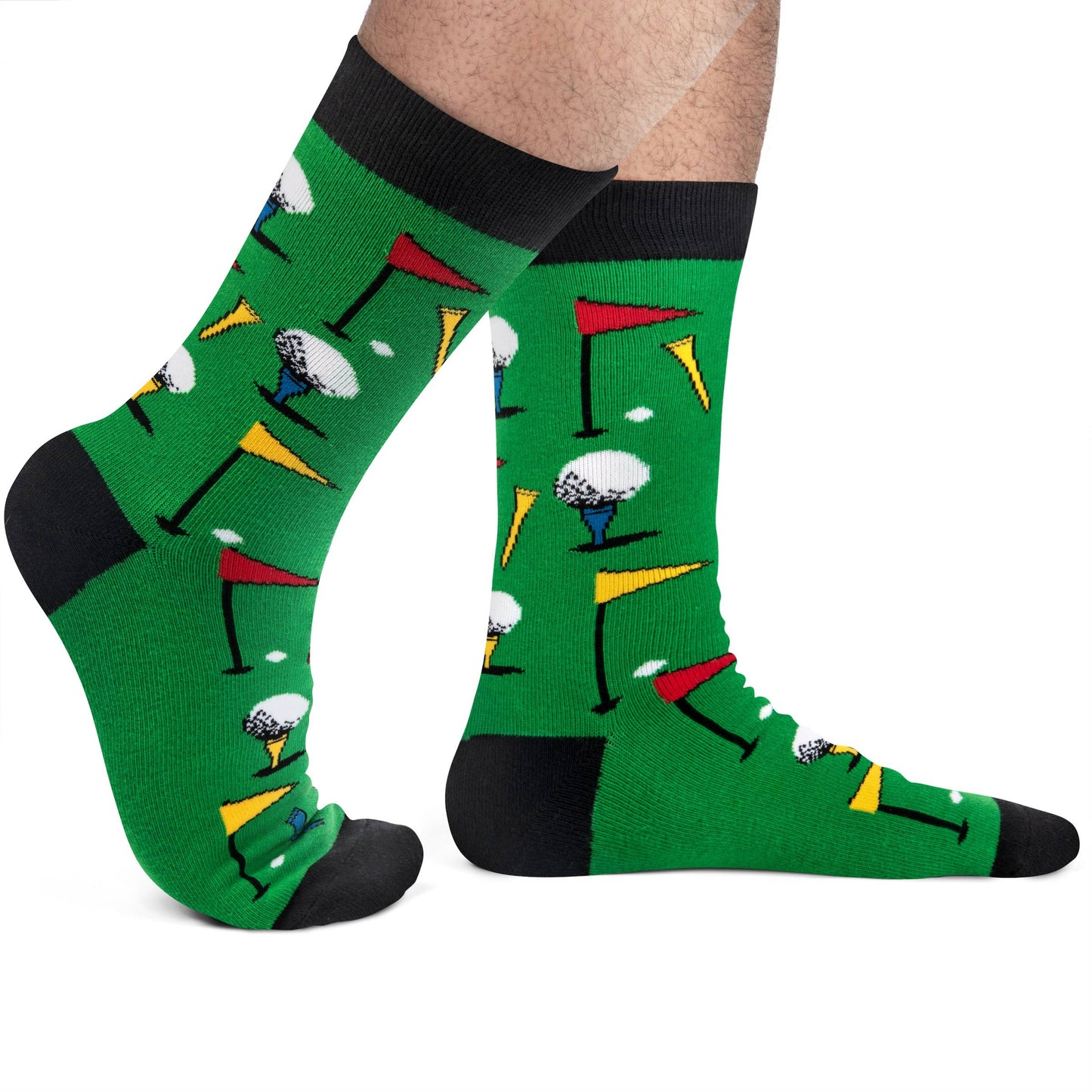 Time To Par Tee Golf Socks