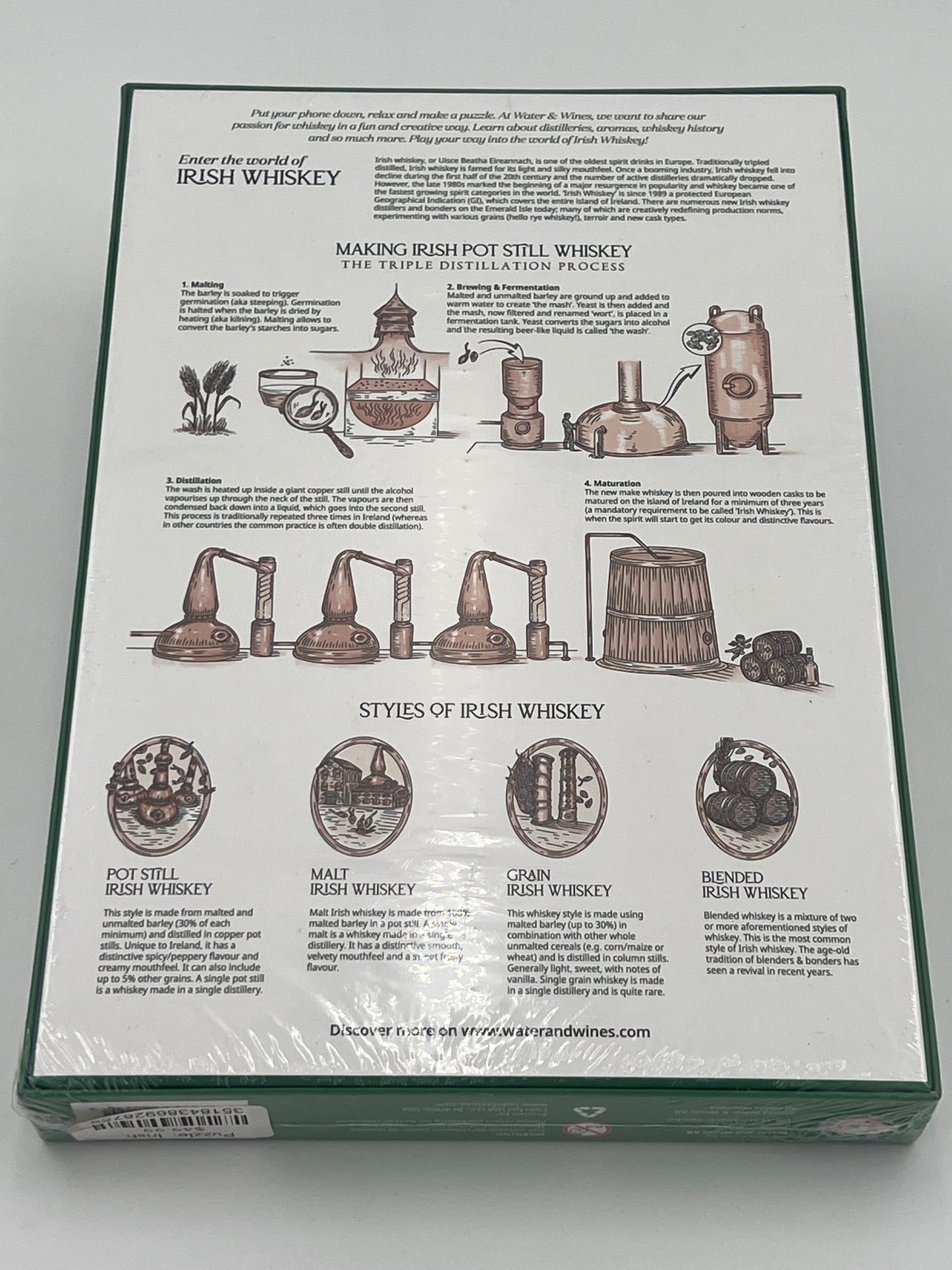 Rompecabezas: Whisky irlandés