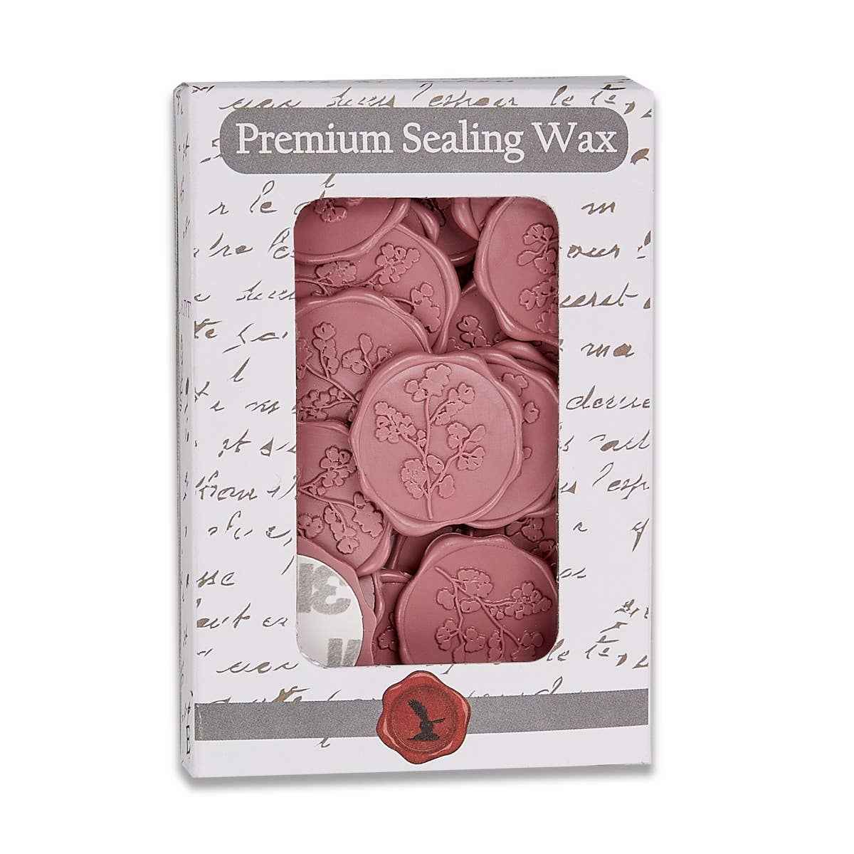 Maidenhair Adhesive Wax Seal Stickers 1 1/4" - 25 Pk