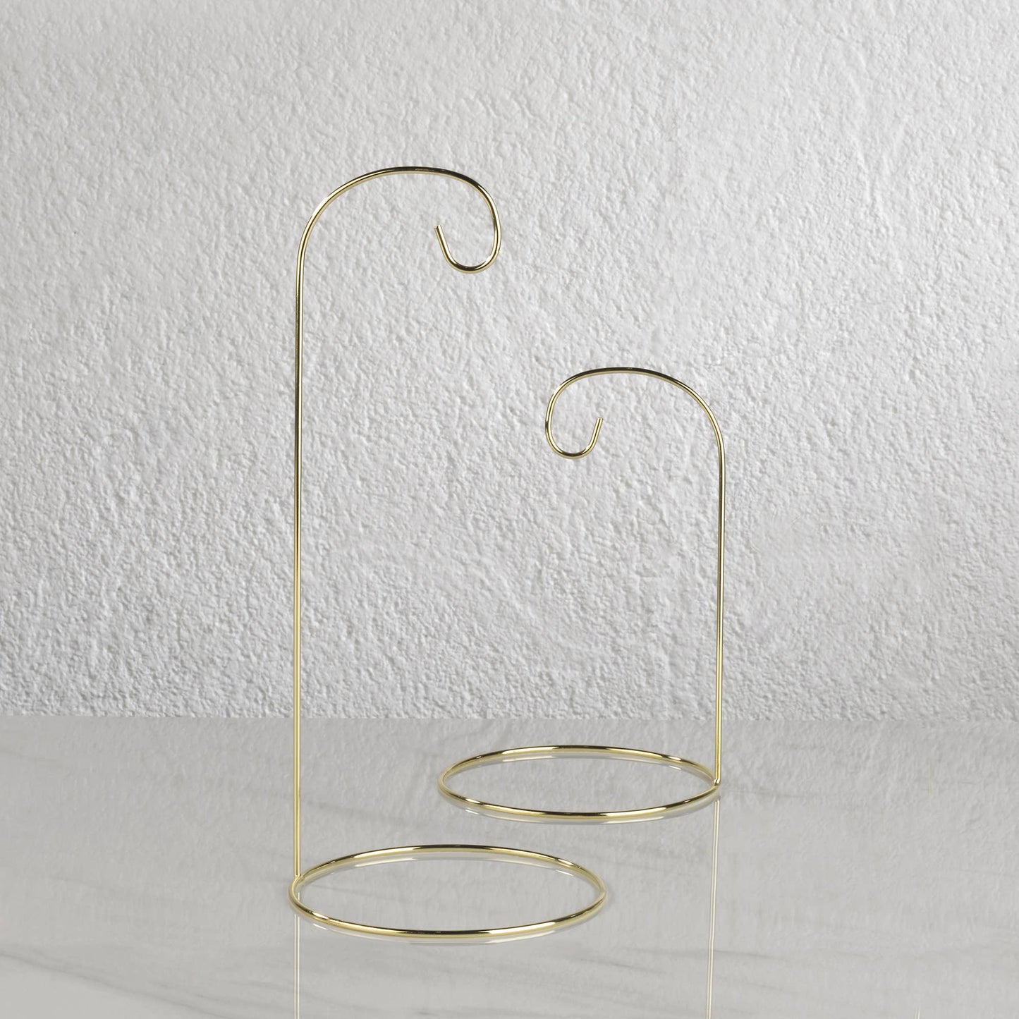 Brass Wire Ornament Stands
