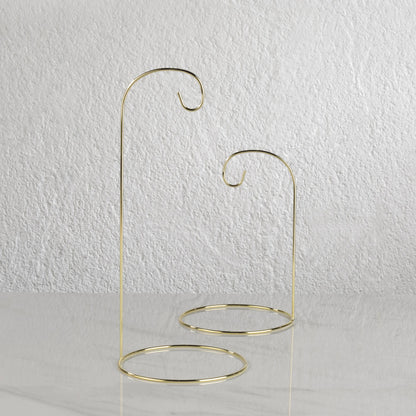 Brass Wire Ornament Stands