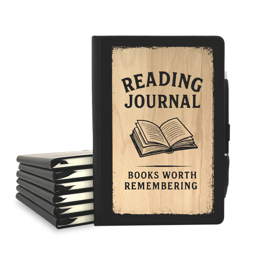 Reading Journal - Wood Cover