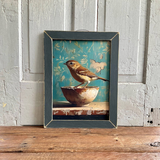 VINTAGE BIRD BOWL