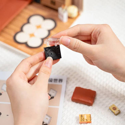 Hands Craft - DIY Miniature House Kit: Cozy Living Lounge