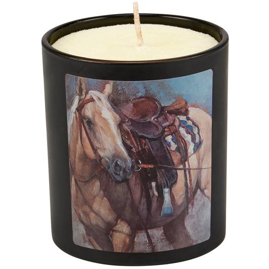 Palomino Horse Candle