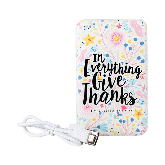 Divinity Boutique - Power Bank - White - Give Thanks