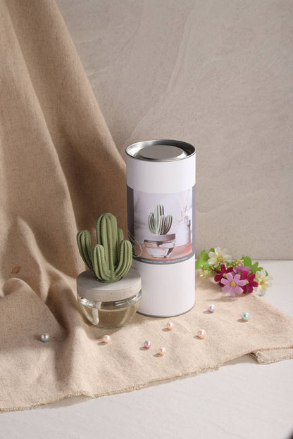 Cactus Ceramic DIFFUSER -Gift Set 2 PC