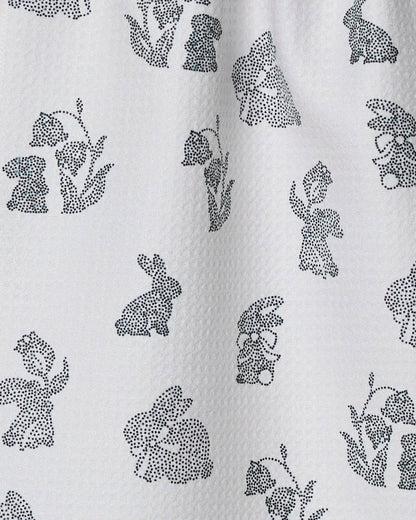 Bunny Dots Bar Towel