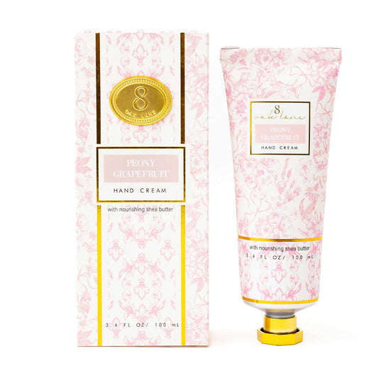 8 Oak Lane - Peony Grapefruit 100ml Boxed Hand Cream