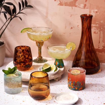 Segunda Vida Playa Bonita Recycled Tumblers Set of 2