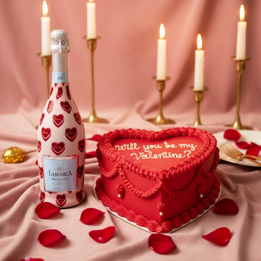 Beau Bottles Sweetheart Cakes  - Prosecco Collection