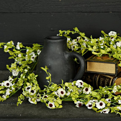 Cream Mountain Daisy Blossoms-5ft Garland-Spring Flo