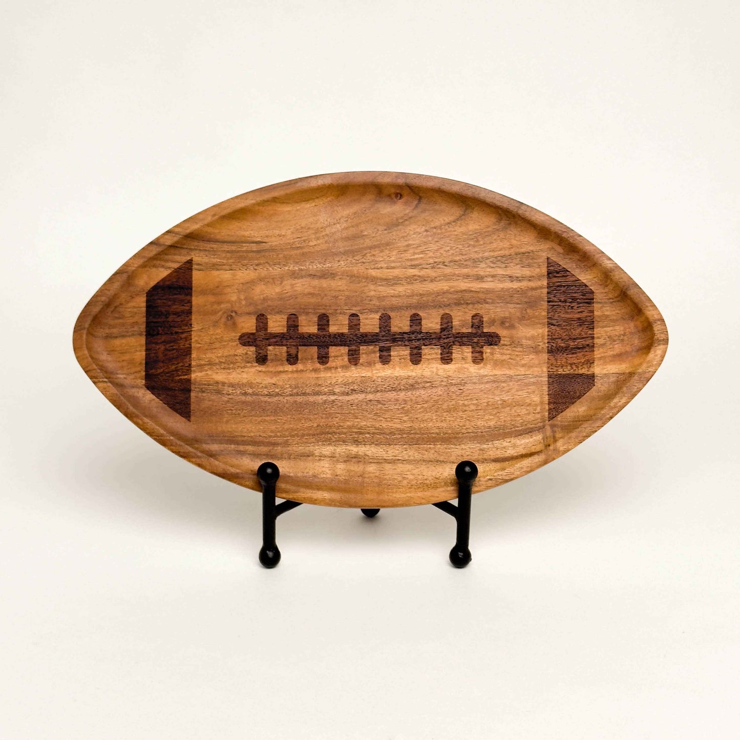 15"Wood Football Cutting Board