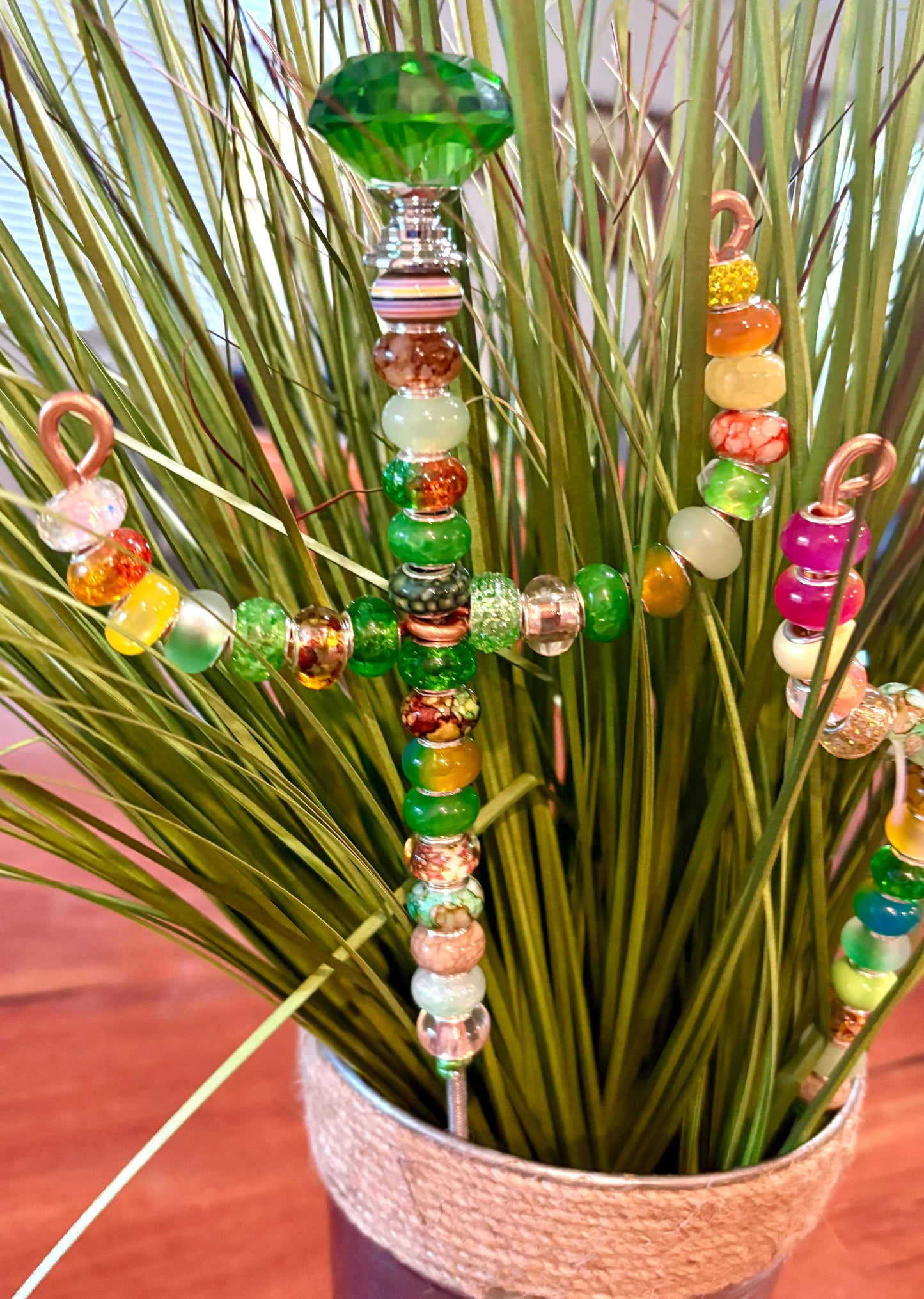 Cactus Fairy Garden Stake