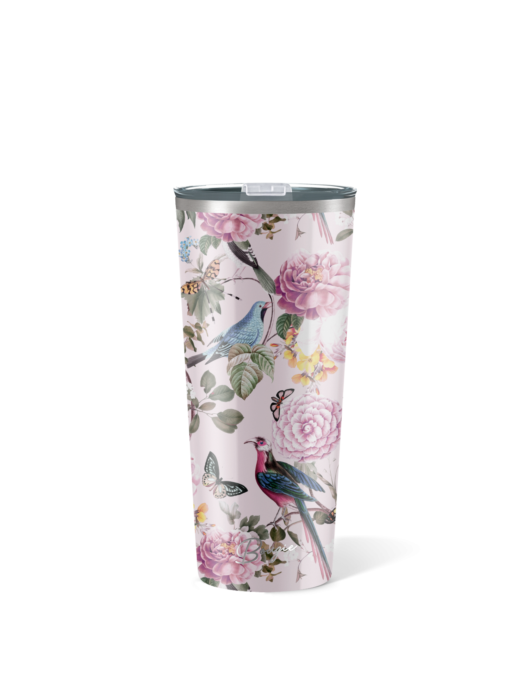 Primavera | Bird Floral Gloss Insulated Drink Tumbler Primav