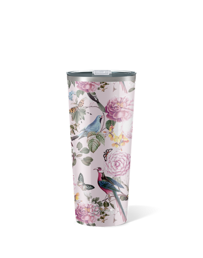 Primavera | Bird Floral Gloss Insulated Drink Tumbler Primav