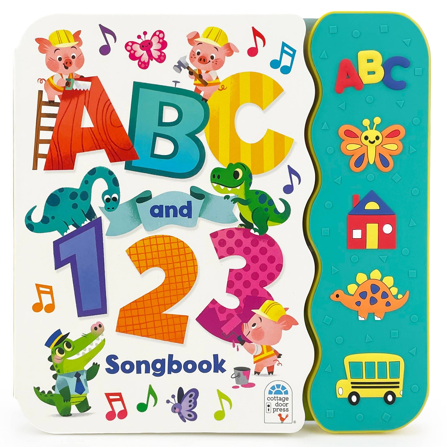 ABC and 123 Interactive Songbook Early Learning Concepts