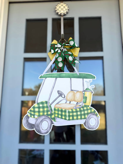 Tee Time Door Hanger