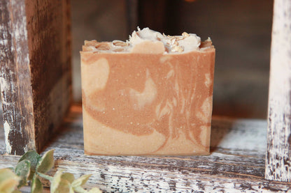 Oatmeal, Goats Milk & Honey Artisan Soap, Luxury Shea Butter