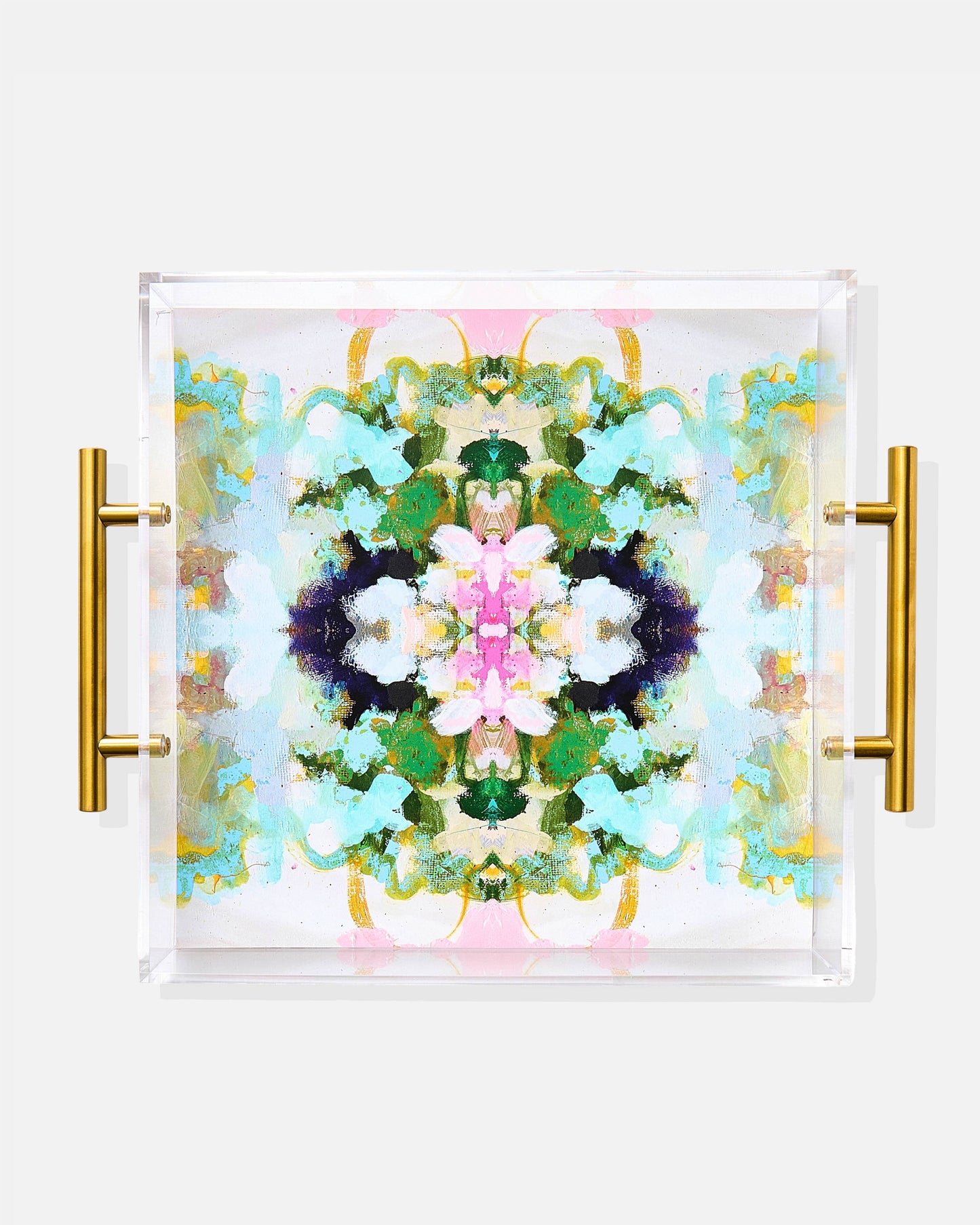 Nantucket Bloom Acrylic Large Tray