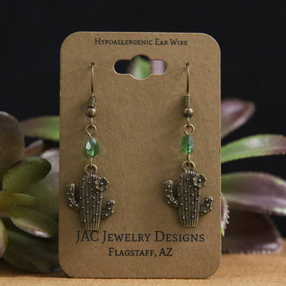 Cactus Flower Earrings